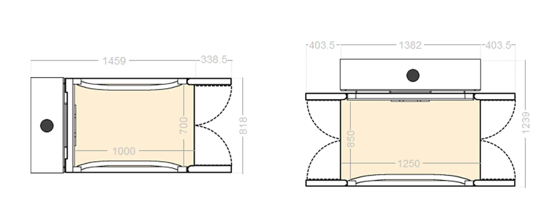 L dan XL drwing