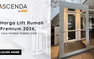 Ascenda by Cibes - Brand lift rumah 2 lantai, dengan harga transparan, tanpa biaya tambahan/tersembunyi